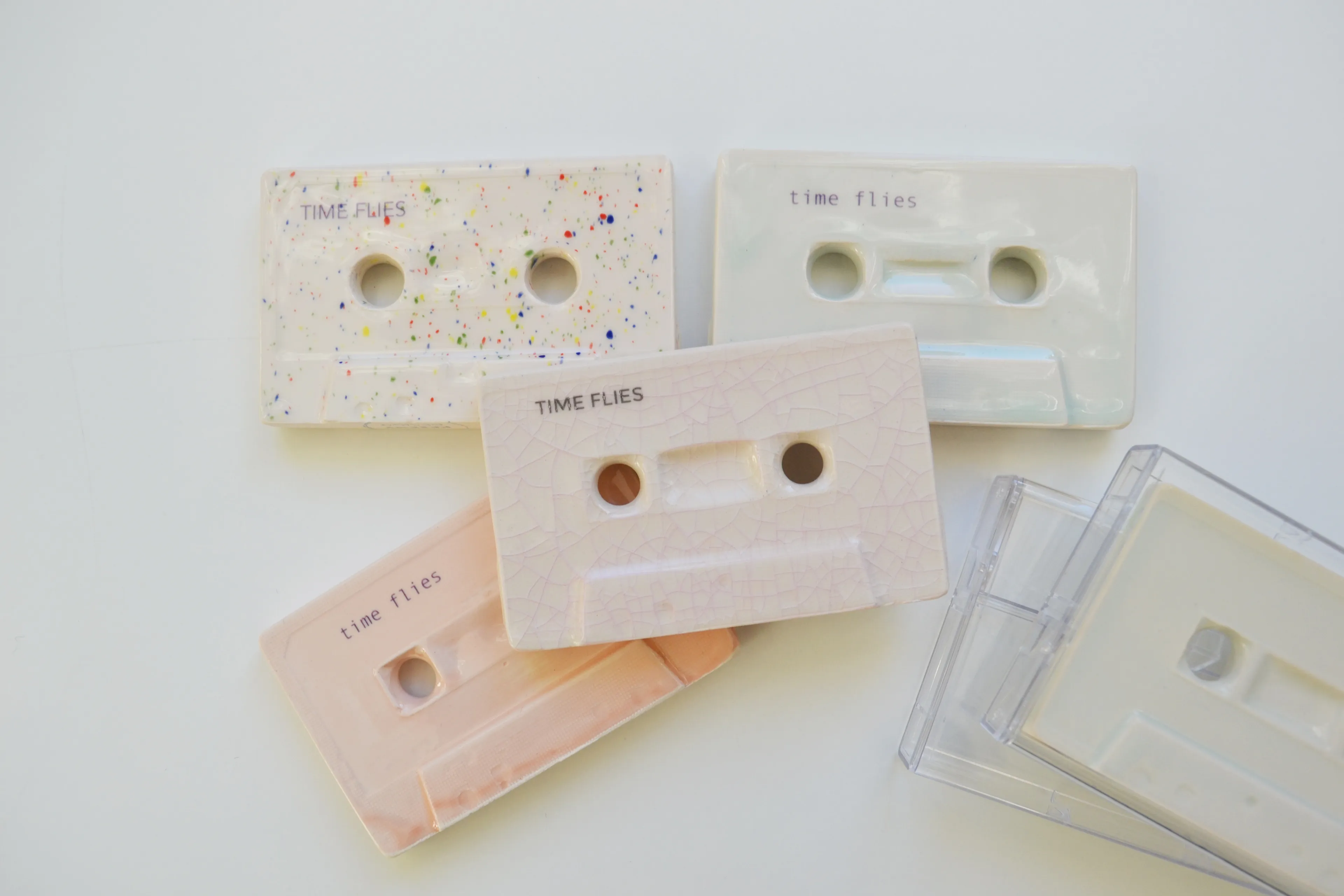 Handmade Ceramic Cassette Tapes By Kesemy Design