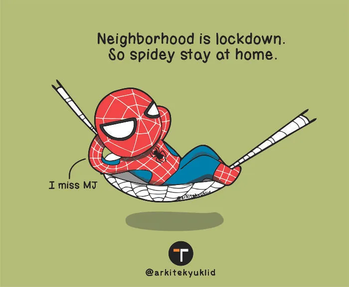 Bored Spidey
