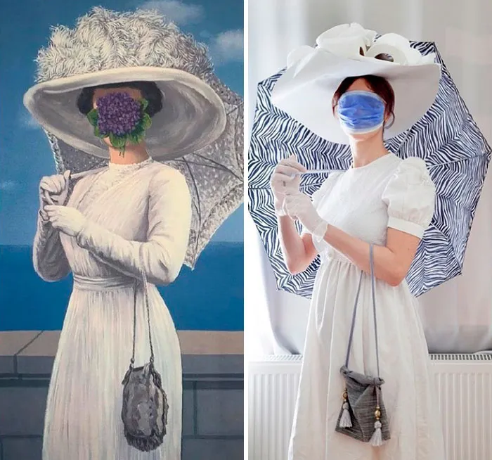 La gran guerra, de Rene Magritte