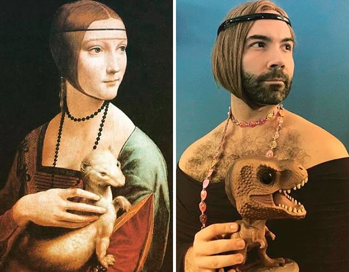 "Lady With An Ermine" By Leonardo Da Vinci