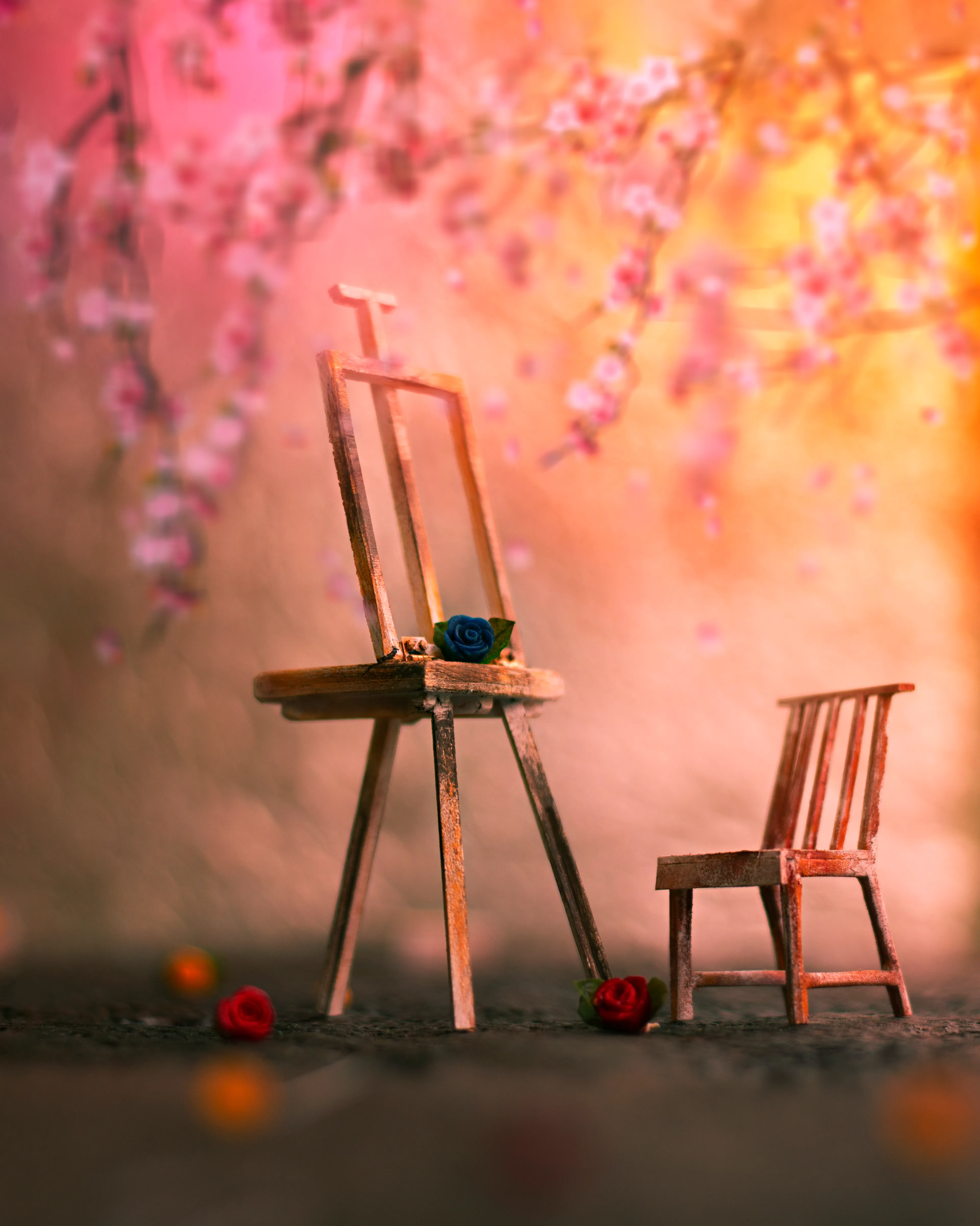 I Am Adding A Touch Of Fine Art To My Hand Made Miniatures.