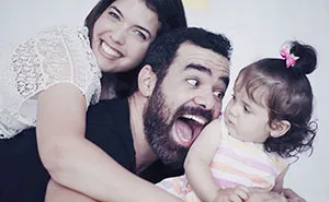 Famous Cartoon Couple Reveal Their Daughter In 9 Adorable Pics