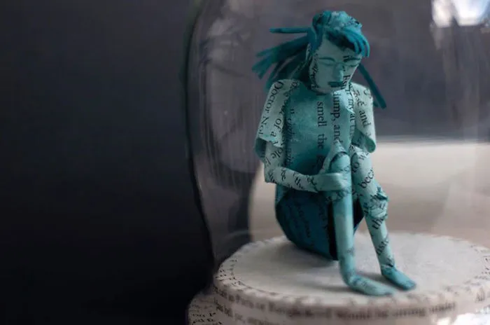 Artist Illustrates The Stories Of Books With Beautifully Crafted Figures (23 Pics)