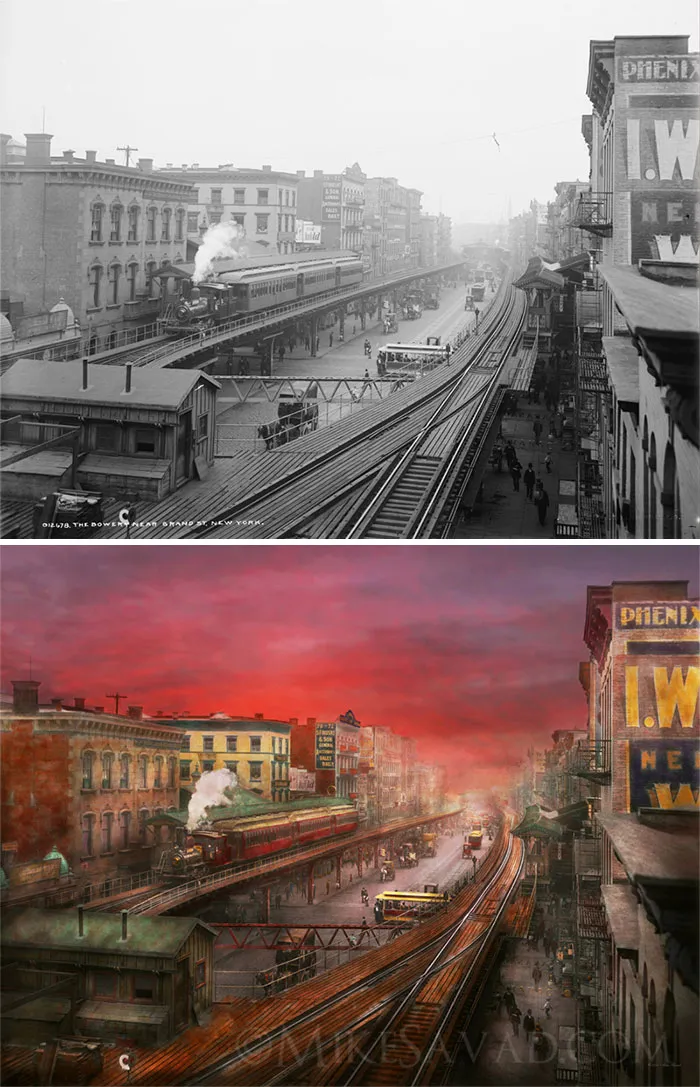 Rush Hour Traffic, 1900