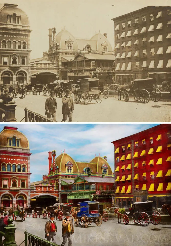 The Grand Central Depot, 1890