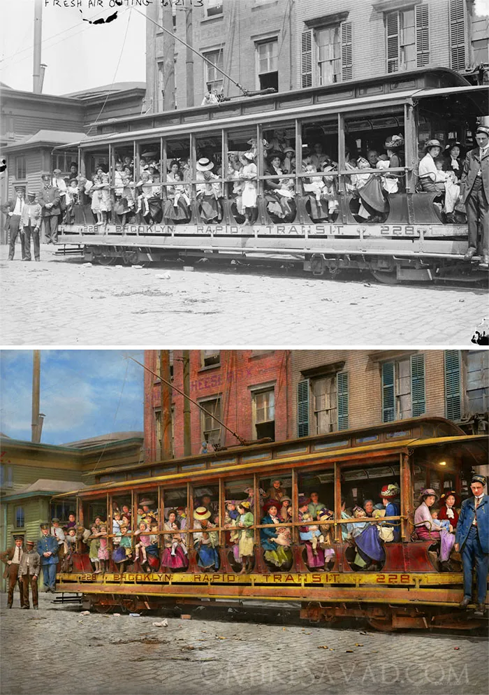 Fresh Air Outing, 1913