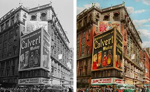 I Colorized 30 B&W Photos Of New York From Years Ago