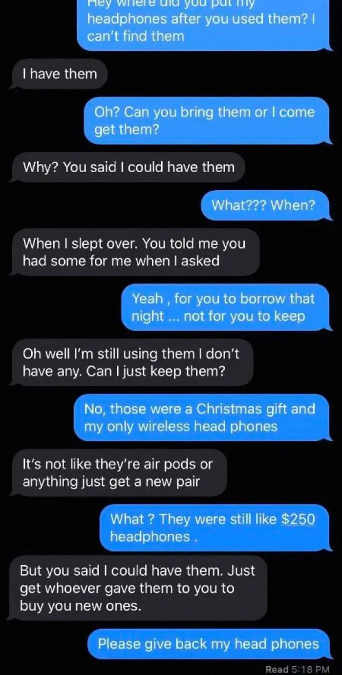 Classmate Slept Over And Borrowed My Powerbeats Pro...
