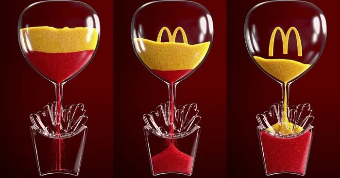 McDonald's Ramadan Sand Clock
