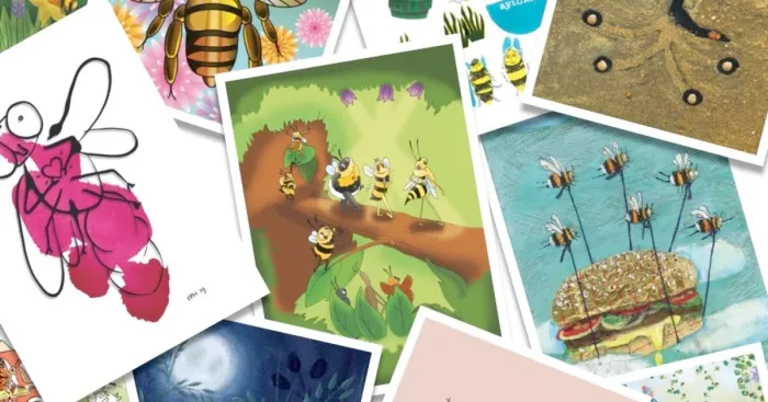 40 Illustrators Buzz Together To Help Bees