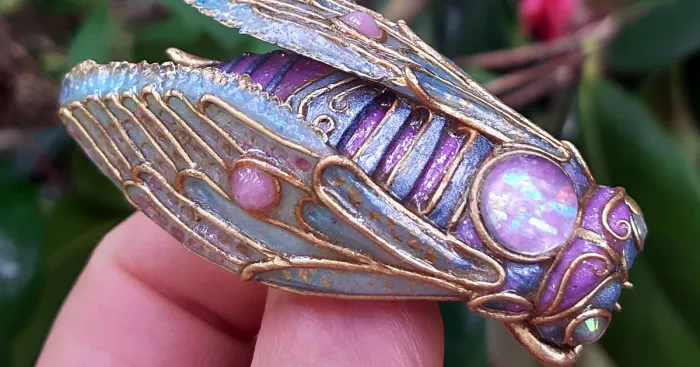 My Cicadas From Polymer Clay (12 Pics)