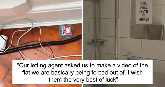 Guy Films A Hilarious Apartment Tour For His Letting Agent After Being Forced Out Of It By The Landlord, Doesn't Let Any Problem Go Unnoticed