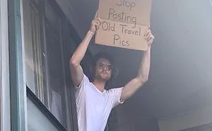 Dude Keeps Protesting Annoying Everyday Things With Funny Signs