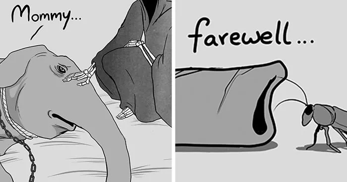 Artist Who Made People Cry With Her ‘Good Boy’ And ‘Black Cat’ Comics Is Back, And This Time It’s About Elephants
