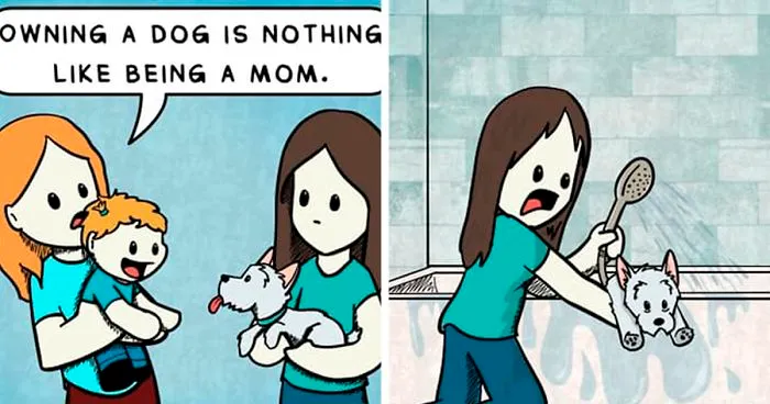My Comics Are Inspired By My Dog And Most Dog Owners Will Relate To Them (34 New Pics)