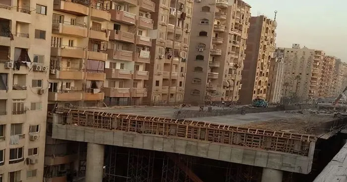 Egyptian Government Decided To Build A Highway In The Middle Of A Residential Area