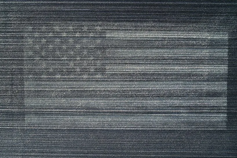 Check Out Hottea's Latest Piece, His Flags-Inspired 'Perspective' Installation Flies For Jasper Johns