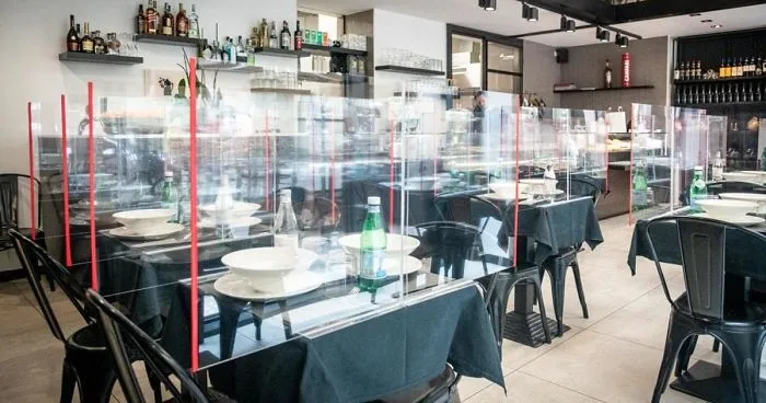 Restaurants In Italy Give A Glimpse Of What Post-Lockdown Life Might Look Like