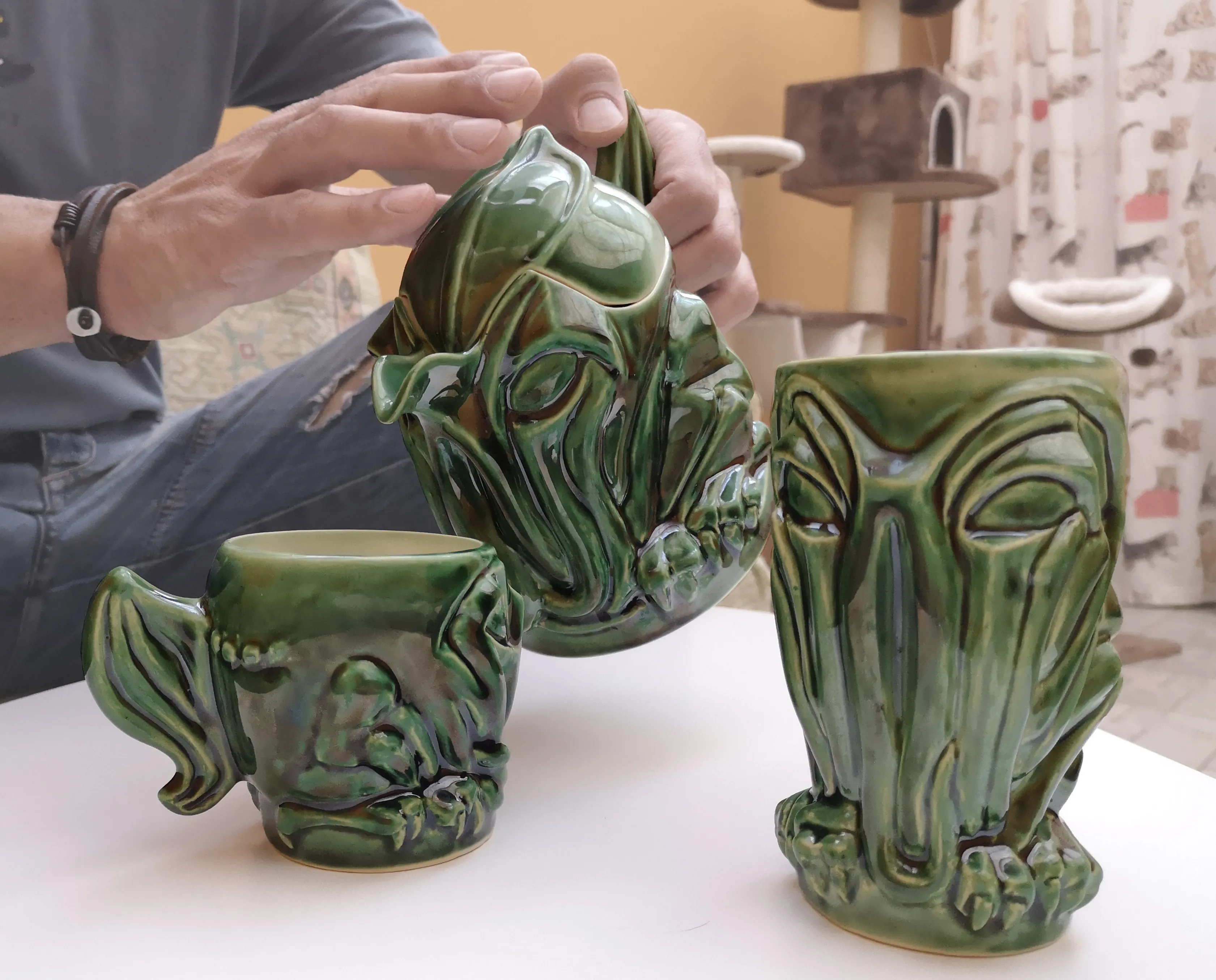 An Artist Creates Cthulhu Teapot And It Looks Amazing!