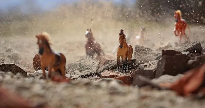 I Used My Camera To Recreate How My Kids See Their Toys (25 Pics)