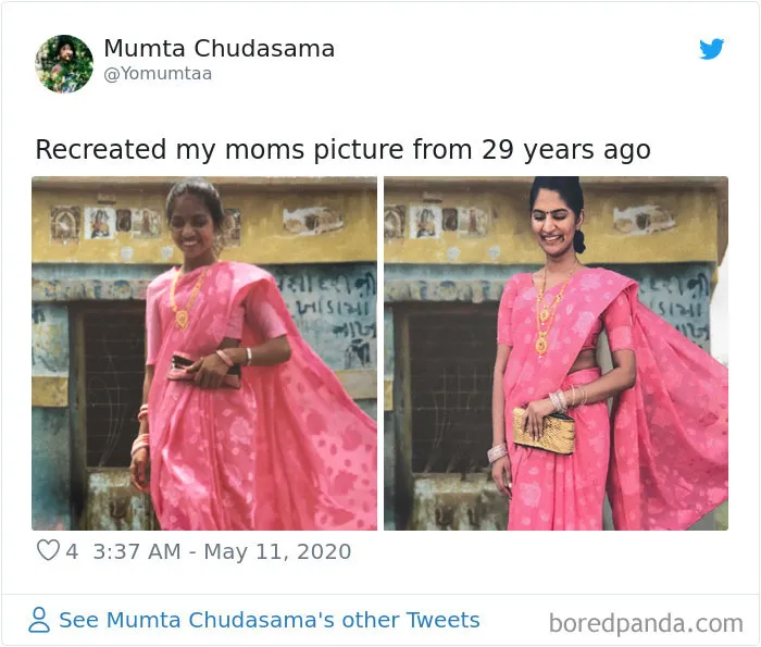 29 Daughters Recreate Their Moms’ Looks For Mother’s Day, And The Resemblance Is Uncanny