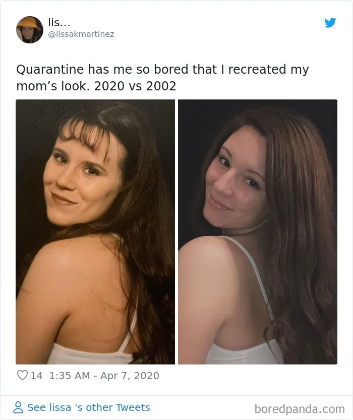 29 Daughters Recreate Their Moms’ Looks For Mother’s Day, And The Resemblance Is Uncanny