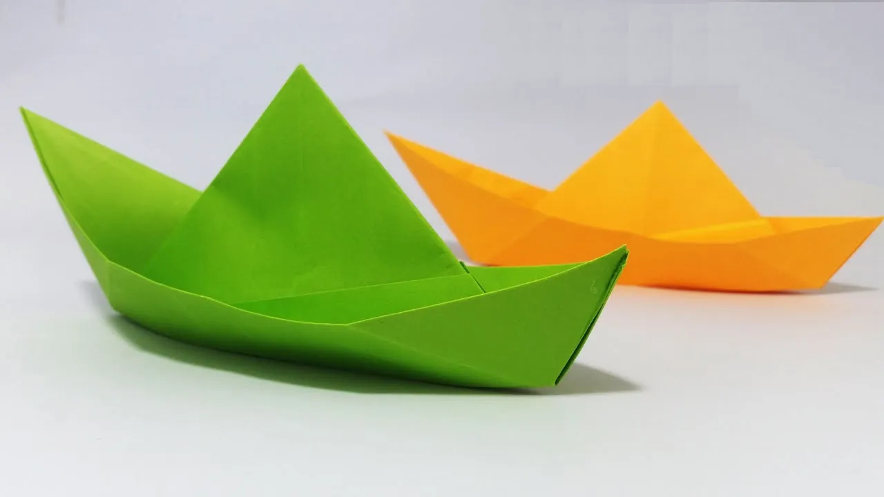 Paper Boat Making Tutorial That Floats (Clear Concept)