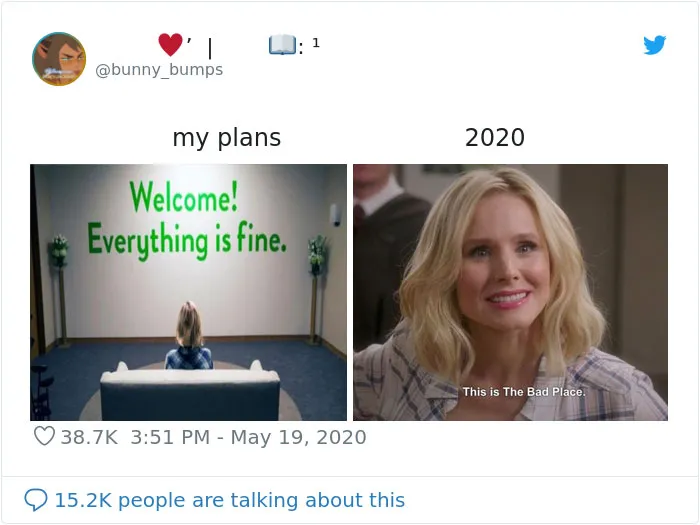 People Make Hilarious "My Plans vs. 2020" Memes And Here Are 30 Of Them