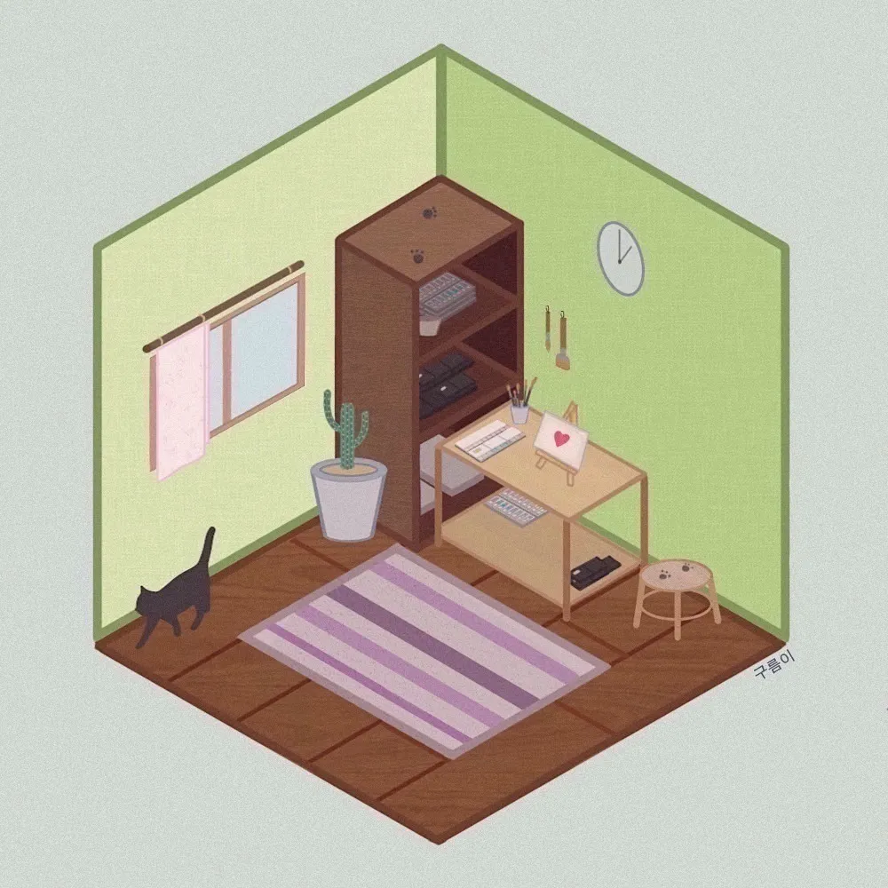 I'm A Korean High Schooler Who Loves To Make Colorful Illustrations.