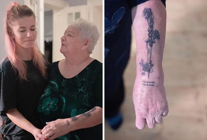 Proof That Age Doesn't Matter. My Grandmother Inked All My Tattoo Ideas. Amazing Woman