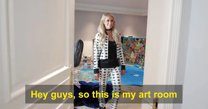 Some People Try To Mock Paris Hilton After She Showcases Her Art, But Others Say It’s Not So Bad And Are Really Proud Of Her