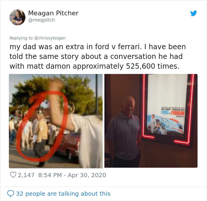 30 People Share Their "1 Minute Of Fame" Stories In Response To Chrissy Teigen's Tweet