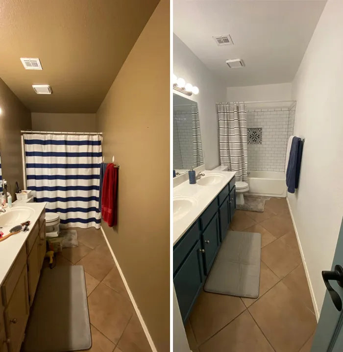 Renovando el baño