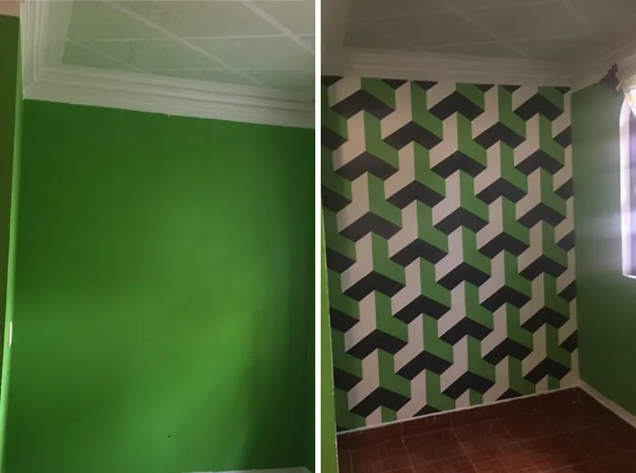 Decidí pintar mi habitación