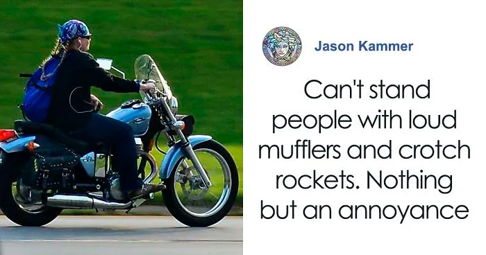 Guys Imagine What Motorcyclists Must Think When They Drive By, And It's Spot On