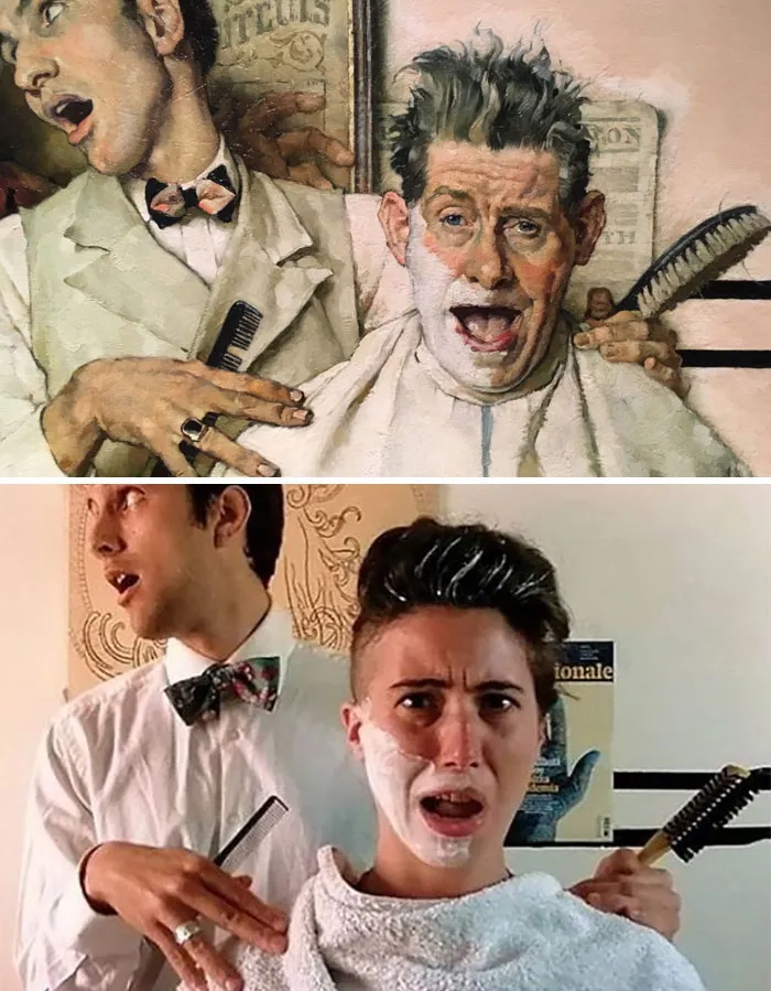 People Are Recreating Paintings In This Dutch Instagram Account And Here Are 30 Of The Best Ones