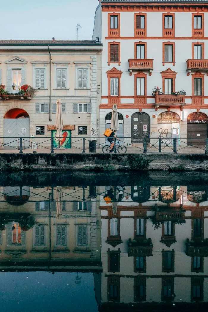 Here Are My 30 Pics Of Delivery Riders In The Italian Streets During The Quarantine 