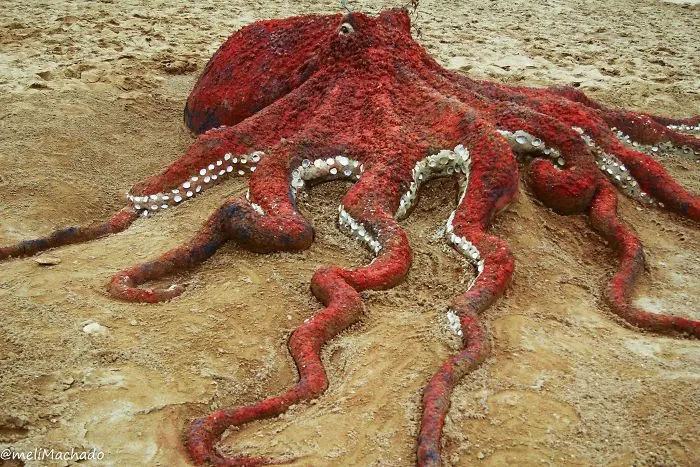 Sand Artist Creates Detailed Sculptures That You Could Easily Mistake For Live Animals If You Saw Them From A Distance