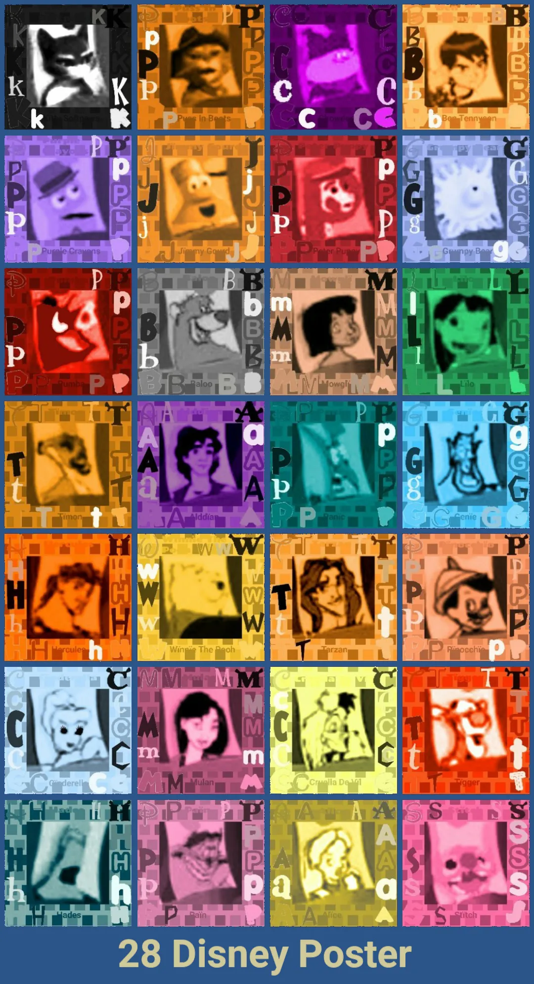28 Disney Poster