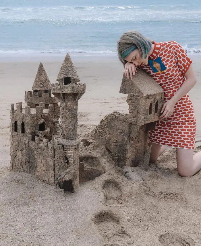 Russian Artist Gained 4.5M Followers By Taking Bizarre And Thought-Provoking Photos (35 Pics)