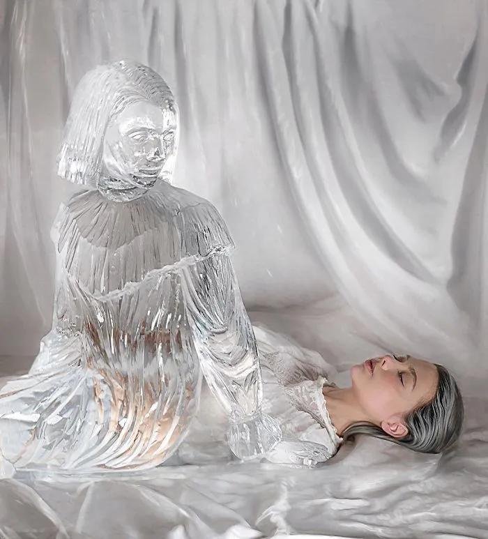 Russian Artist Gained 4.5M Followers By Taking Bizarre And Thought-Provoking Photos