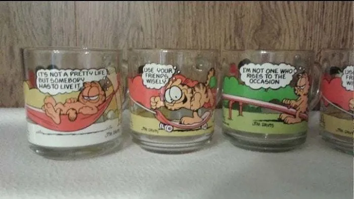 McDonald's Garfield Mugs