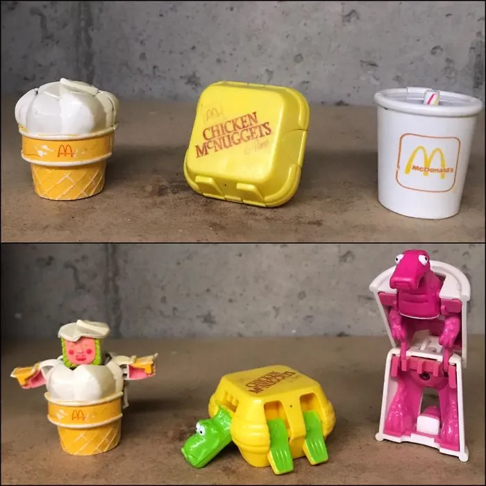 Transformers de Happy meal