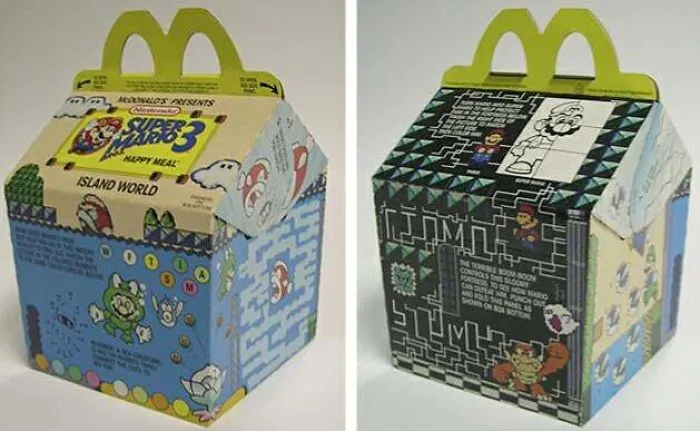 Happy meal de Super Mario 3