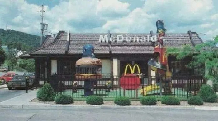 Who Remembers When McDonald's Playland Looked Like This? Memories...