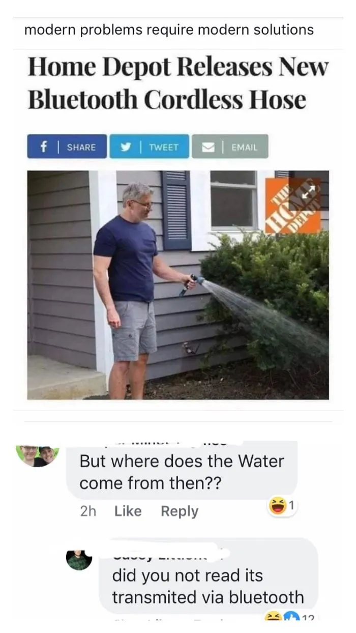But Seriously Where Does The Water Come From?
