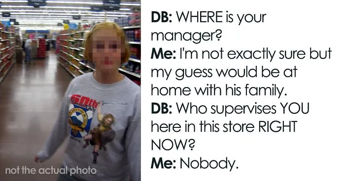 Entitled "Karen" Mistakes Customer For An Employee, He Makes The Situation Hilarious For Himself
