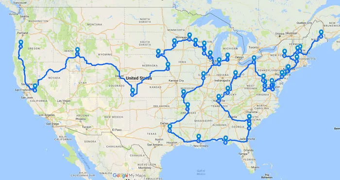 The Most Efficient Route Between Every Springfield In The United States