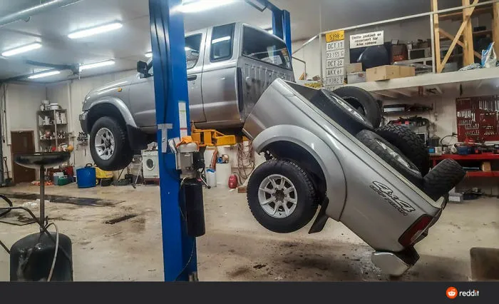 See The Problem There Is That The Back Fell Off