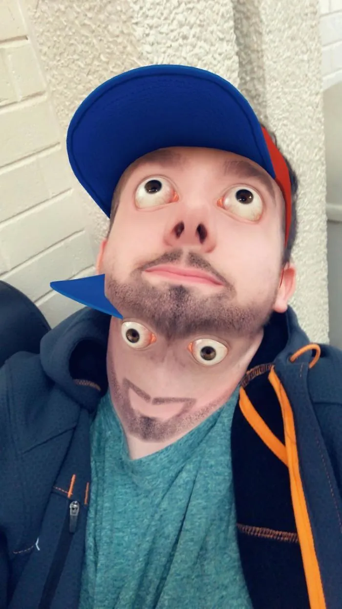 He roto los filtros de Snapchat